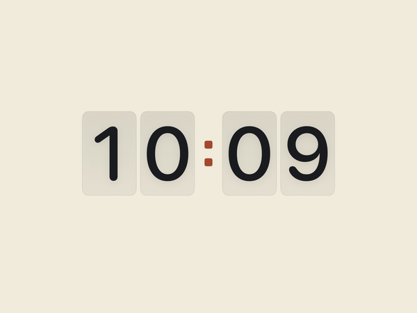 Tarjetas con Papel. Clock Pro.